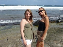 Visite de la petite cousine !